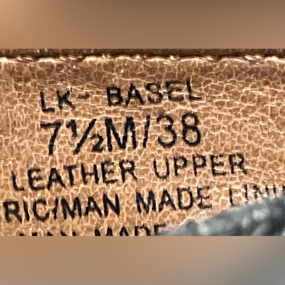 Lucky Brand silver leather 2 side zip heeled ankle boot size 7.5 - Picture 6 of 8